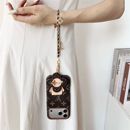 Louis Vuitton Case With Strap For iPhone 12-18 Pro & Pro Max