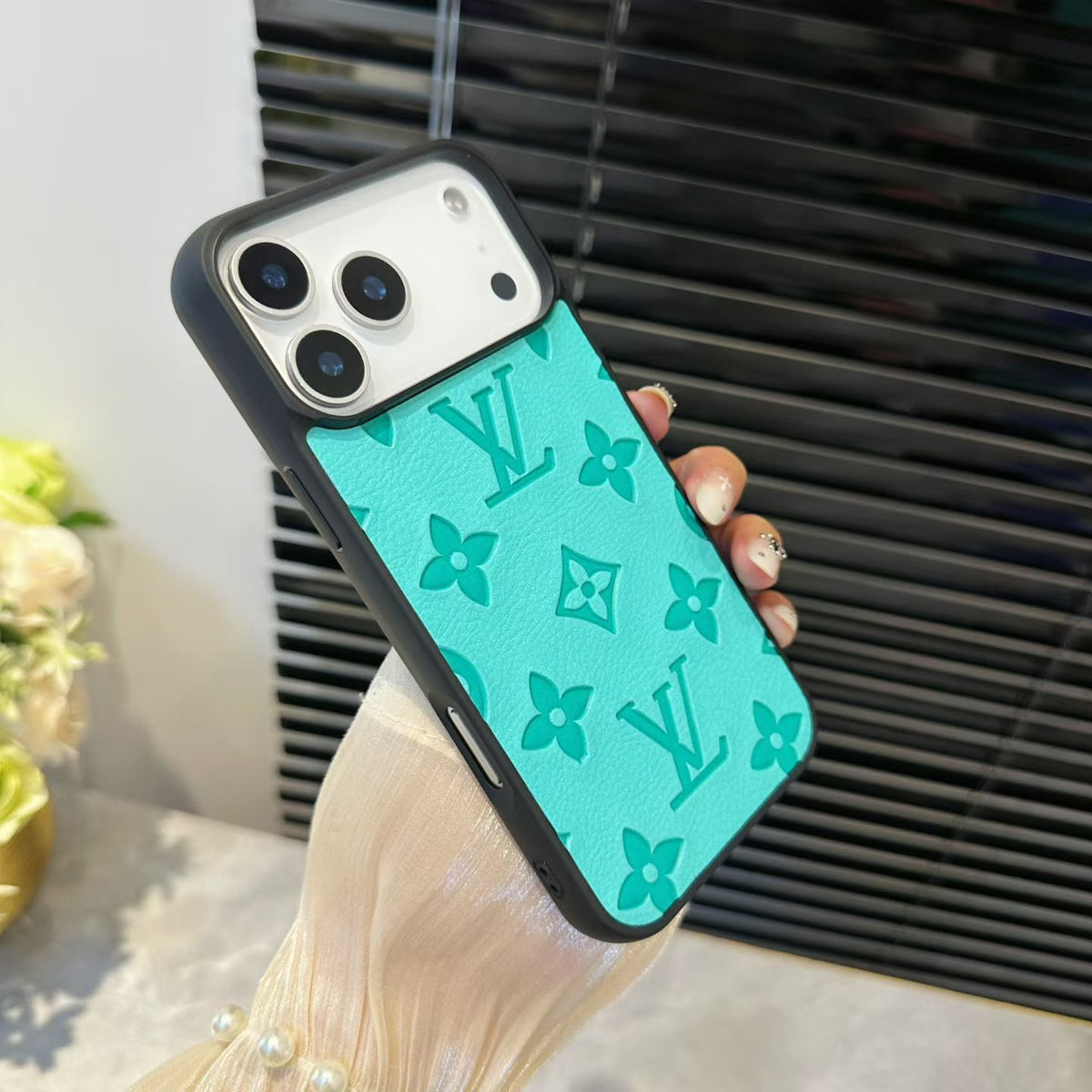 Louis V Luxury Phone Case For iPhone 12-18 Pro & Pro Max
