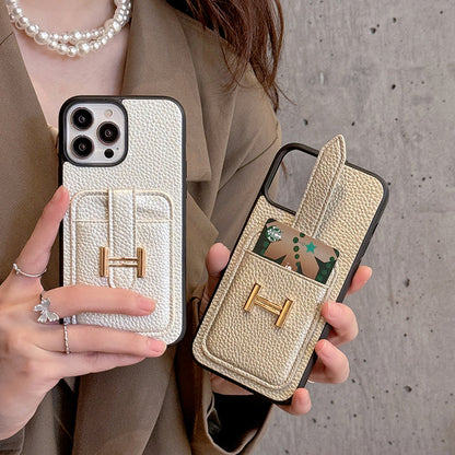 Luxury Leather iPhone Case Roxy New 2