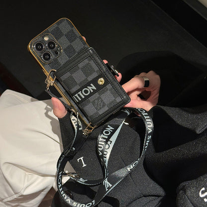 Luxury CASE WITH CHAIN FOR IPHONE 16 15 14 Roxy New 2
