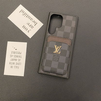 SAMSUNG GALAXY PETITE MALLE PHONE CASES CARD HOLDER MONOGRAM CANVAS Roxy New
