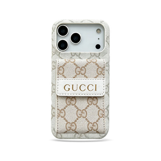 Stylish Fold Pocket Bar Designer Case - iPhone 12-18 Pro & Pro Max