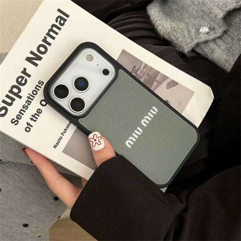 Luxury Miu Miu Phone case For iPhone