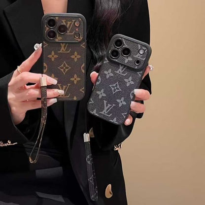 Louis Vuitton Phone Monogram Case with Strap For iPhone 12-18 Pro & Pro Max