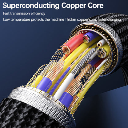 240W Fast Charging CC Cable With Digital Display