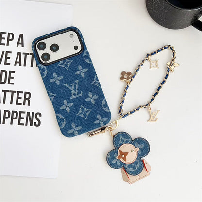 Louis Vuitton Case With Strap For iPhone 12-18 Pro & Pro Max