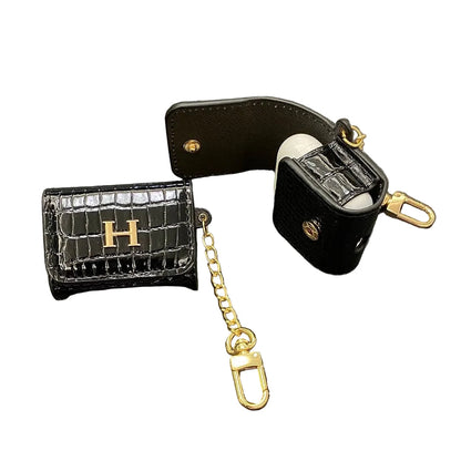 Luxury Hermes Leather AirPods Protective Case