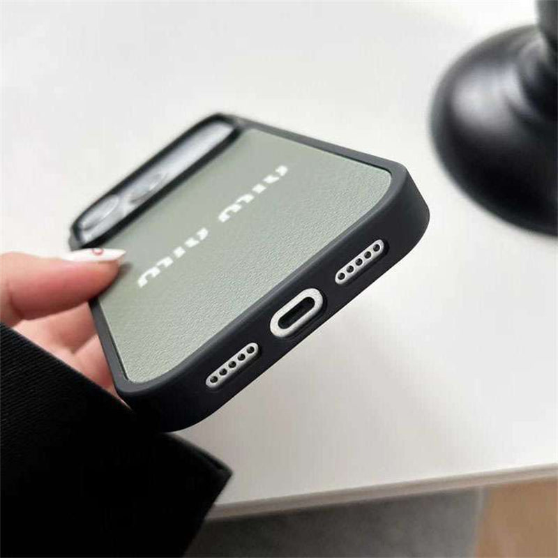 Luxury Miu Miu Phone case For iPhone