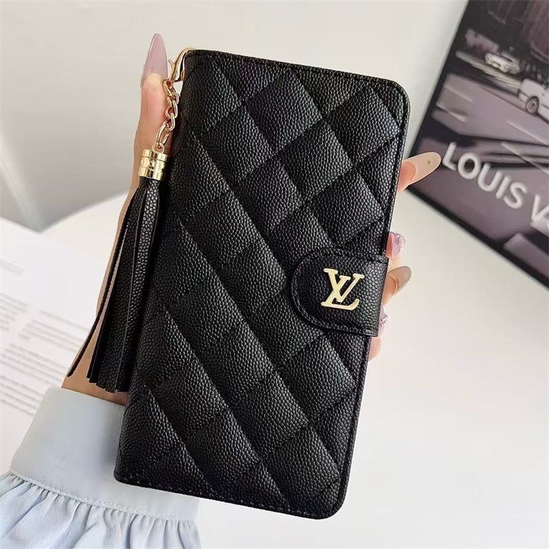 Premium Louis Vuitton Leather Wallet Leather Crossbody Bag Apple for iPhone 12-18 Pro & Pro Max