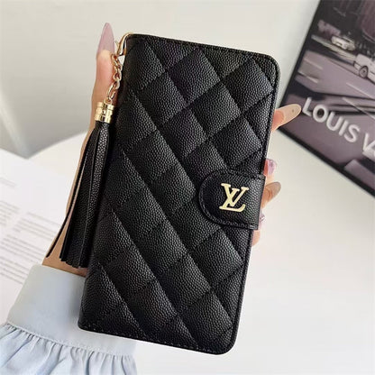 Premium Louis Vuitton Leather Wallet Leather Crossbody Bag Apple for iPhone 12-18 Pro & Pro Max