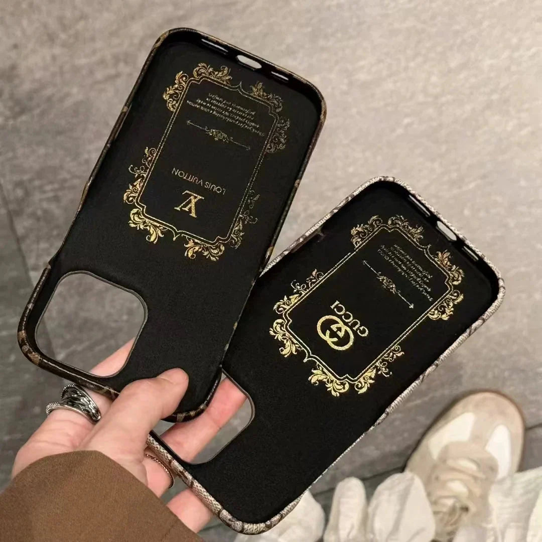 Monogram Canvas Back Card Holder Classic Ophidia Leather iPhone Case Roxy New 2