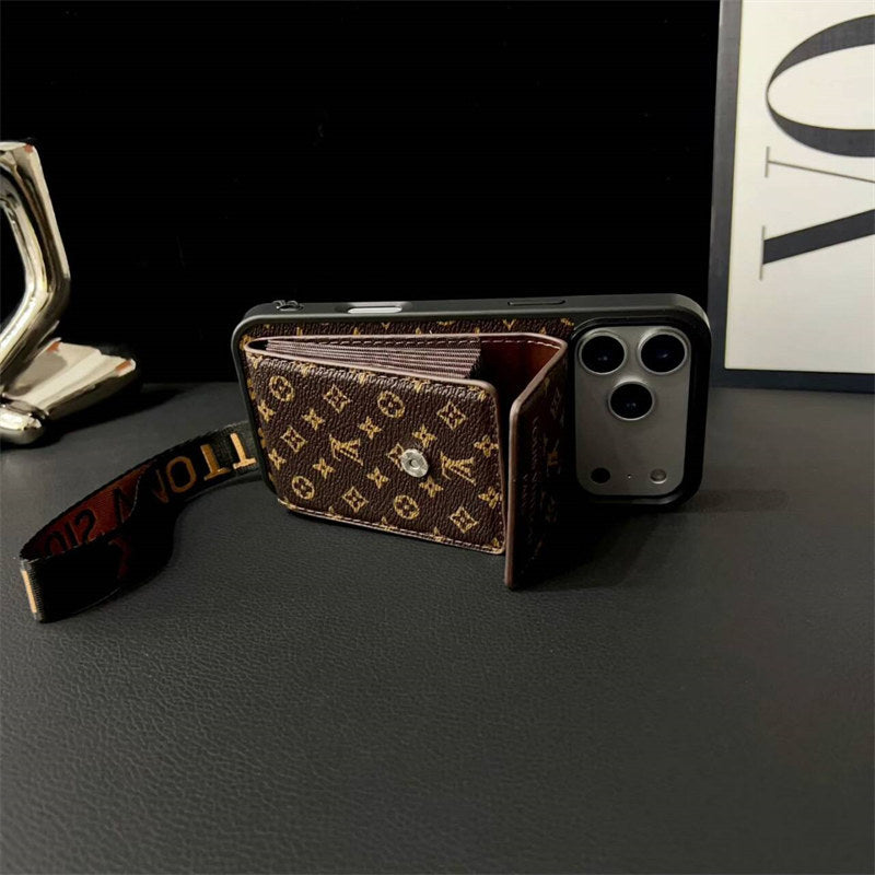 Louis Vuitton Phone case with card slot for iPhone 12-18 Pro & Pro Max