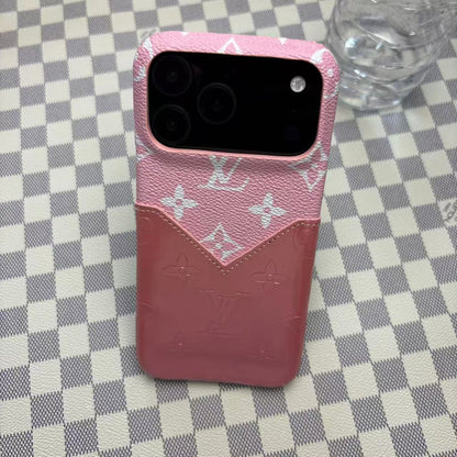 New Design Leather Case with Card Slot for iPhone 12-18 Pro & Pro Max