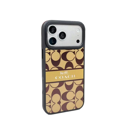 Luxury Signature Monogram Fabric iPhone Case – Luxury Design Phone Cover