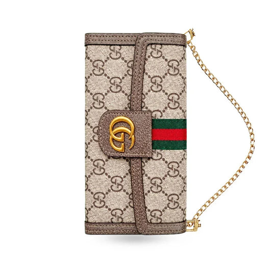 Classic Wallet Chain Crossbody Case - iPhone 12-18 Pro & Pro Max