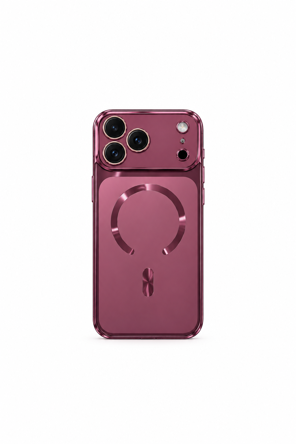Glossy Magnetic Glass Case For iPhone 12-18 Pro & Pro Max
