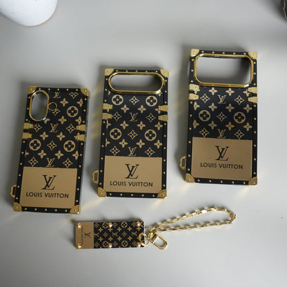 Luxury Brand Shiny Trunk Case For iPhone 12-18 Pro & Pro Max