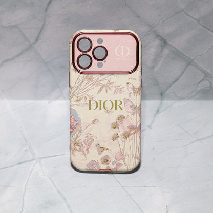 Dior Case Flower Style for iPhone 13-17