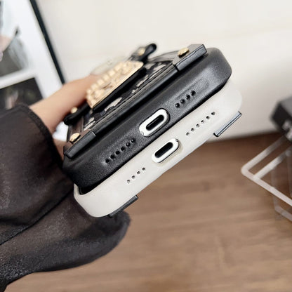 Fashion Dior Crossbody Phone Case iPhone 13-17 Series