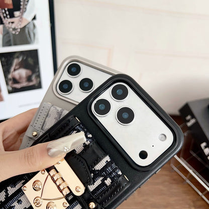 Fashion Dior Crossbody Phone Case iPhone 13-17 Series