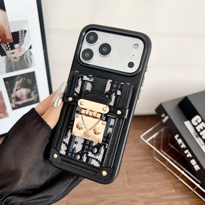 Fashion Dior Crossbody Phone Case iPhone 13-17 Series