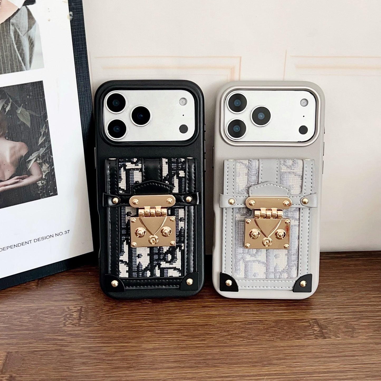 Fashion Dior Crossbody Phone Case iPhone 13-17 Series