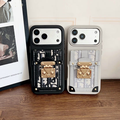 Fashion Dior Crossbody Phone Case iPhone 13-17 Series