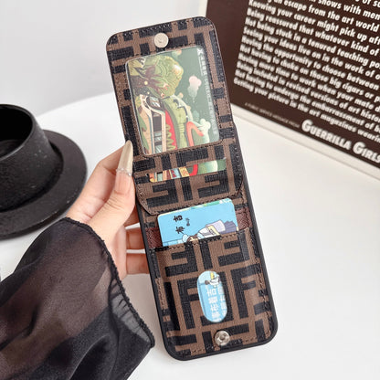 Luxury Card Holder iPhone Case for 12-17 series