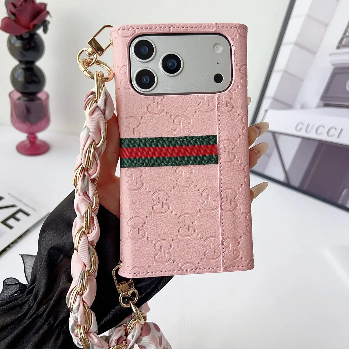 Luxury Mini Shoulder Bag Case - iPhone 12-18 Pro & Pro Max