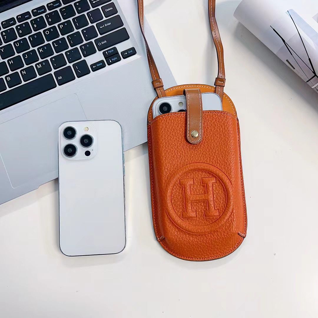 Hermes Universal Crossbody Mobile Phone Bag, Adjustable Shoulder Strap