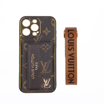 Luxury Leather Wallet Card Holder Phone Case For iPhone 12-18 Pro & Pro Max