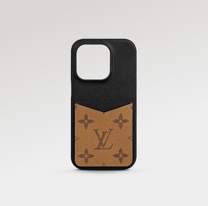 Leather Card Slot Case For iPhone 16 15 14 Case Roxy New 2