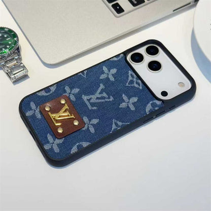 Lv Phone Case For iPhone 12-18 Pro & Pro Max