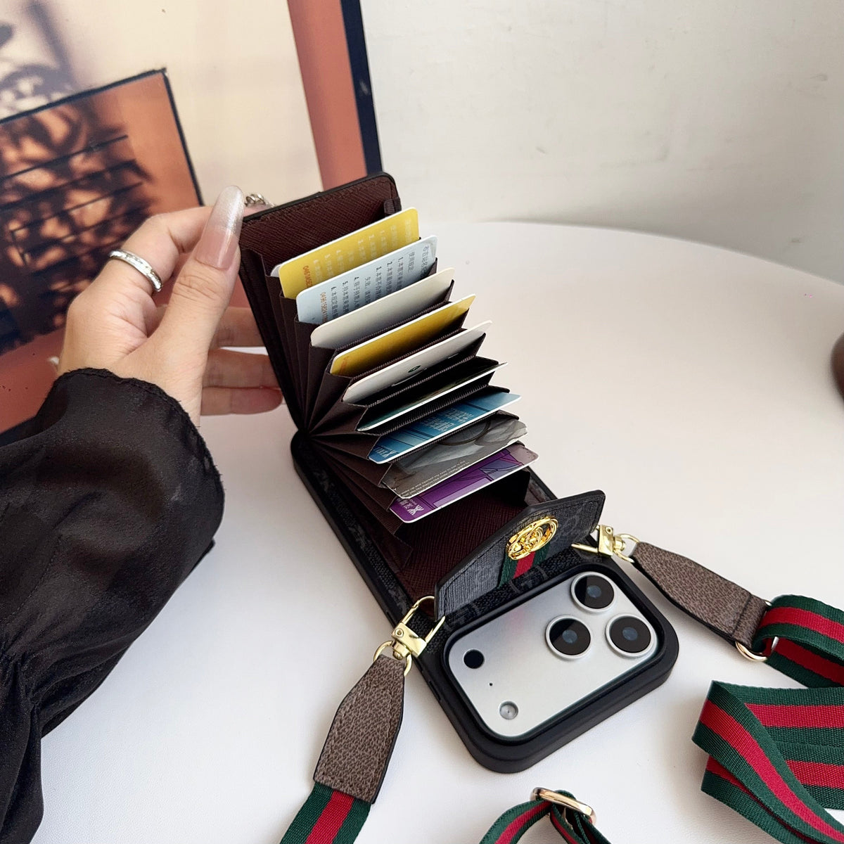 Classic Pocket Stripe Designer Case - iPhone 12-18 Pro & Pro Max