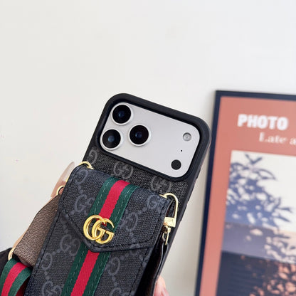 Classic Pocket Stripe Designer Case - iPhone 12-18 Pro & Pro Max