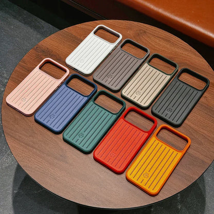 Designer Inspired Luggage Case for iPhone 13-17 Series