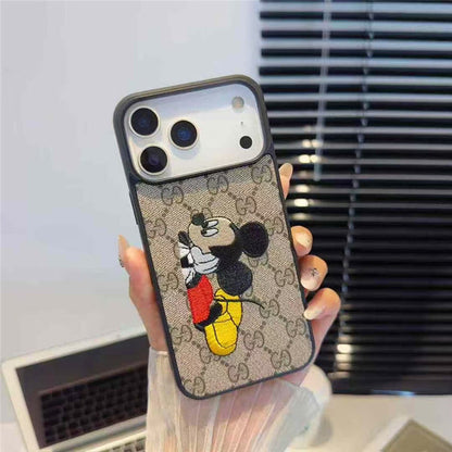 Cartoon Character Designer Pattern Case - iPhone 12-18 Pro & Pro Max