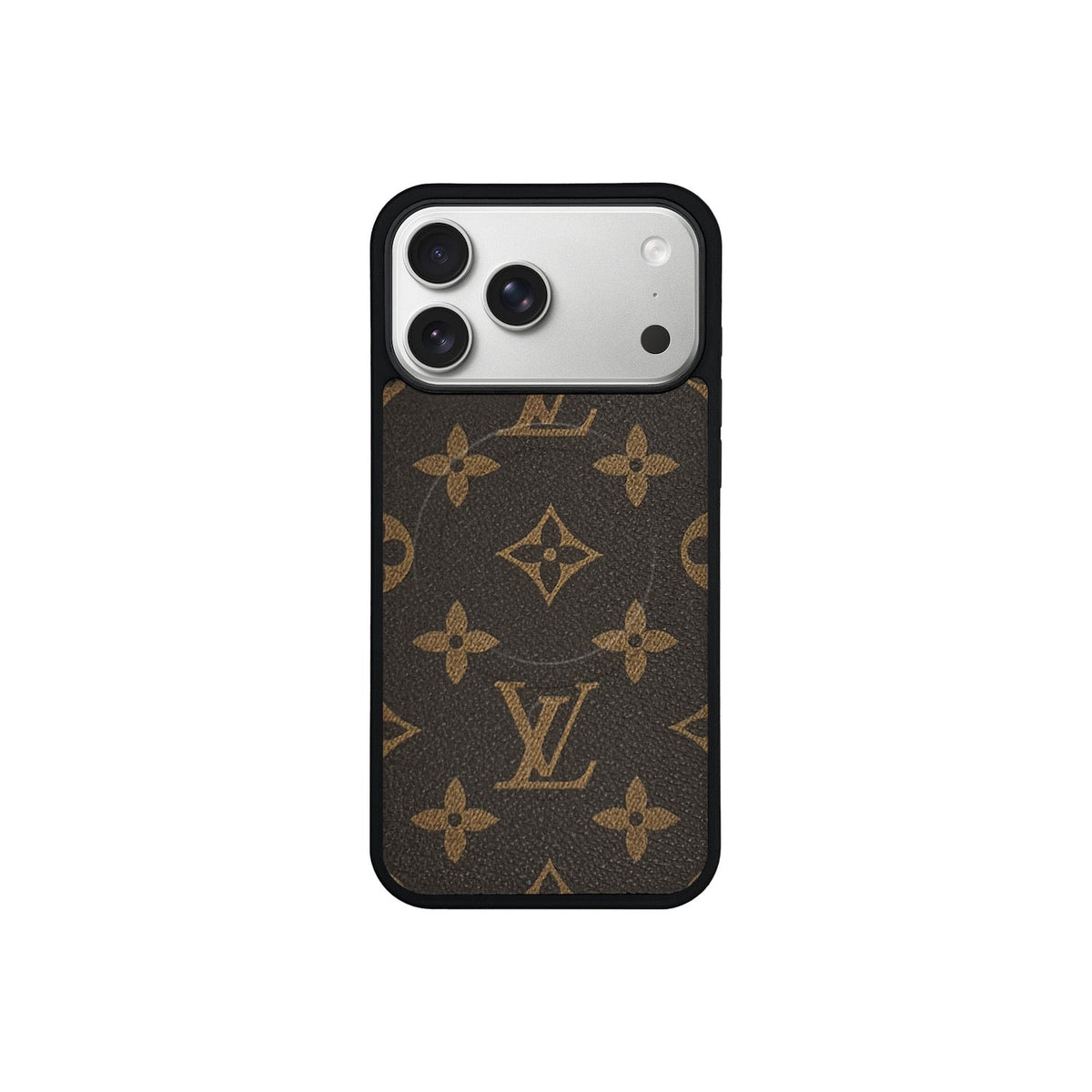 LV Brown Monogram MagSafe Case for iPhone 12-18 Pro & Pro Max