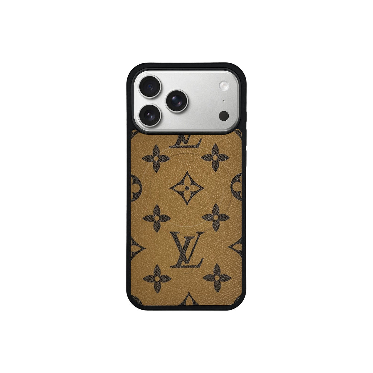 LV Brown Monogram MagSafe Case for iPhone 12-18 Pro & Pro Max