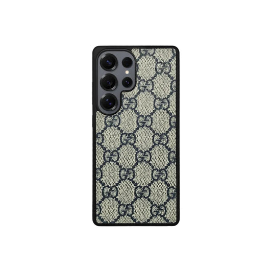 Gucci-Inspired Blue GG Supreme Monogram Case for Samsung Galaxy S Series