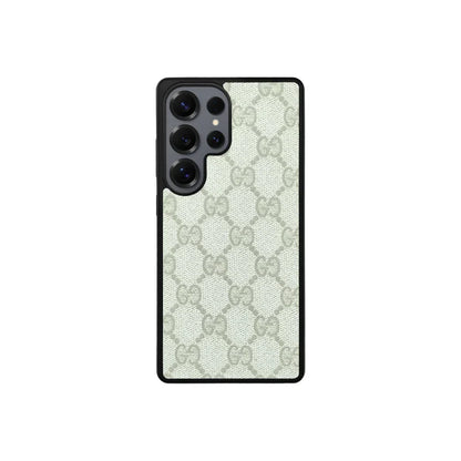 Luxury Monogram Canvas Light Case for Samsung S22-S26 Series