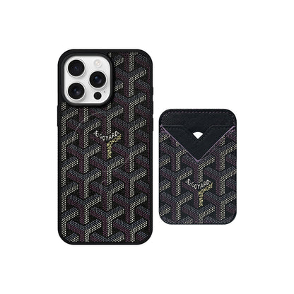 GYD Vintage Leather Case Magsafe Card-Holder For iPhone 12-18 Pro & Pro Max