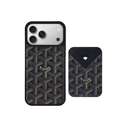 GYD Vintage Leather Case Magsafe Card-Holder For iPhone 12-18 Pro & Pro Max