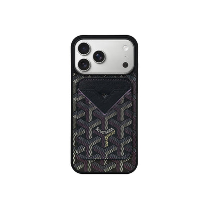 GYD Vintage Leather Case Magsafe Card-Holder For iPhone 12-18 Pro & Pro Max