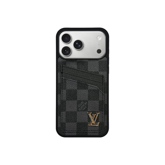 LV Brown Classic MagSafe Case for iPhone 12-18 Pro & Pro Max