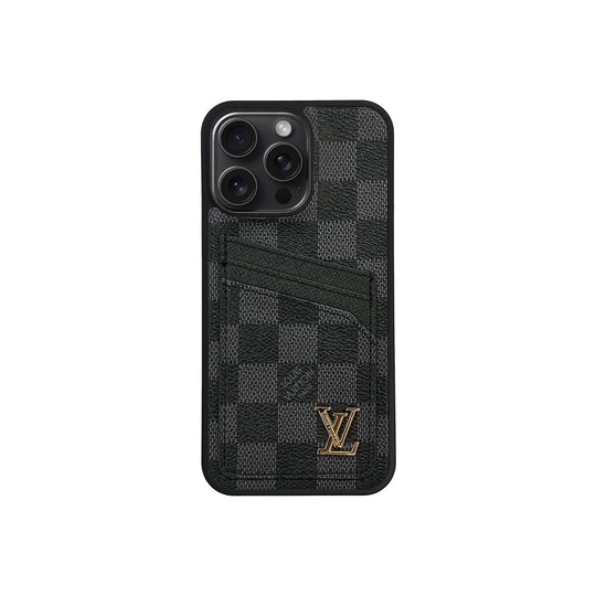 LV Brown Classic MagSafe Case for iPhone 12-18 Pro & Pro Max