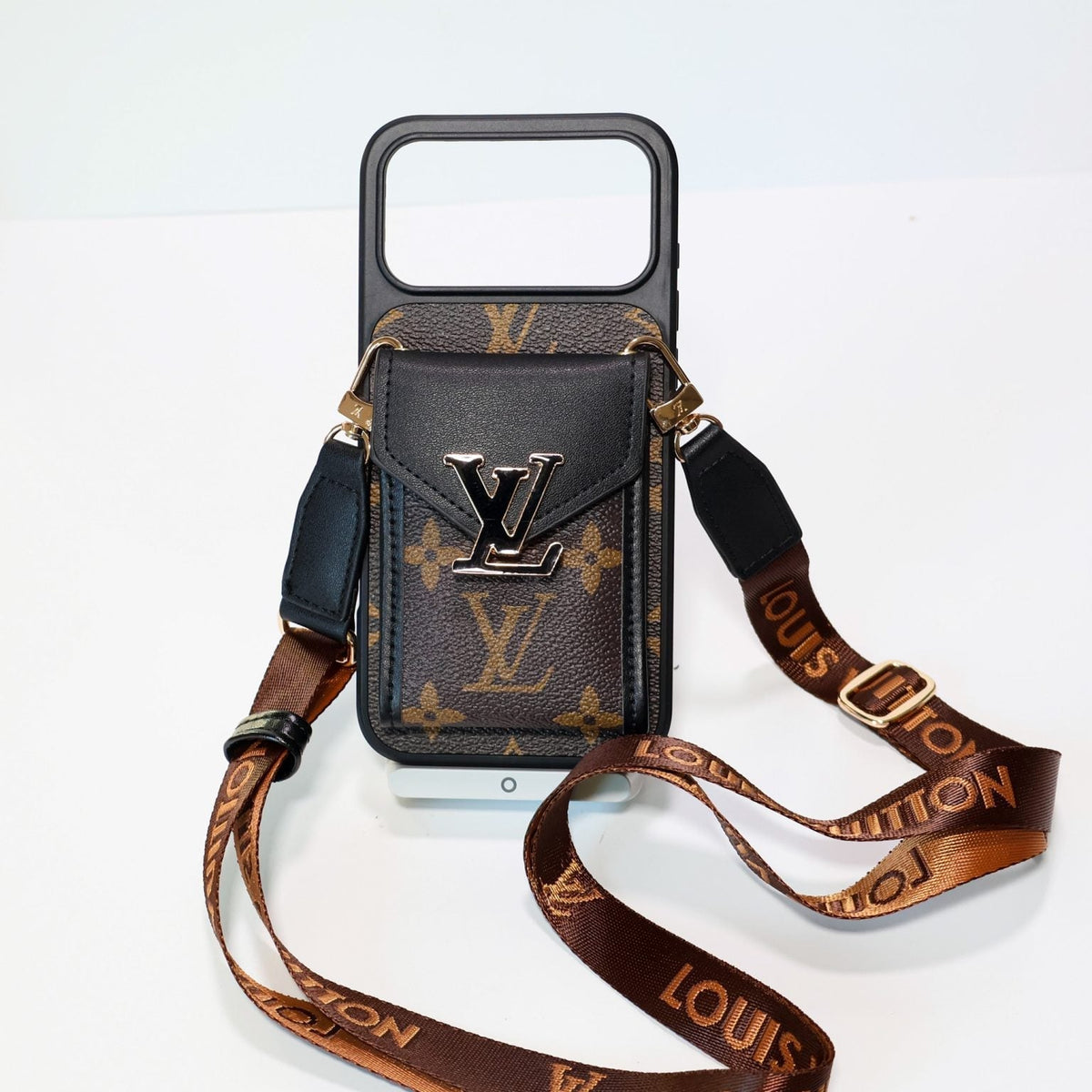 LV Crossbody Phone Case For iPhone 12-18 Pro & Pro Max