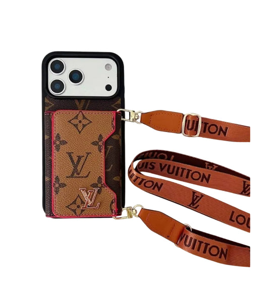 Luxury Leather Wallet Card Holder Phone Case For iPhone 13-17
