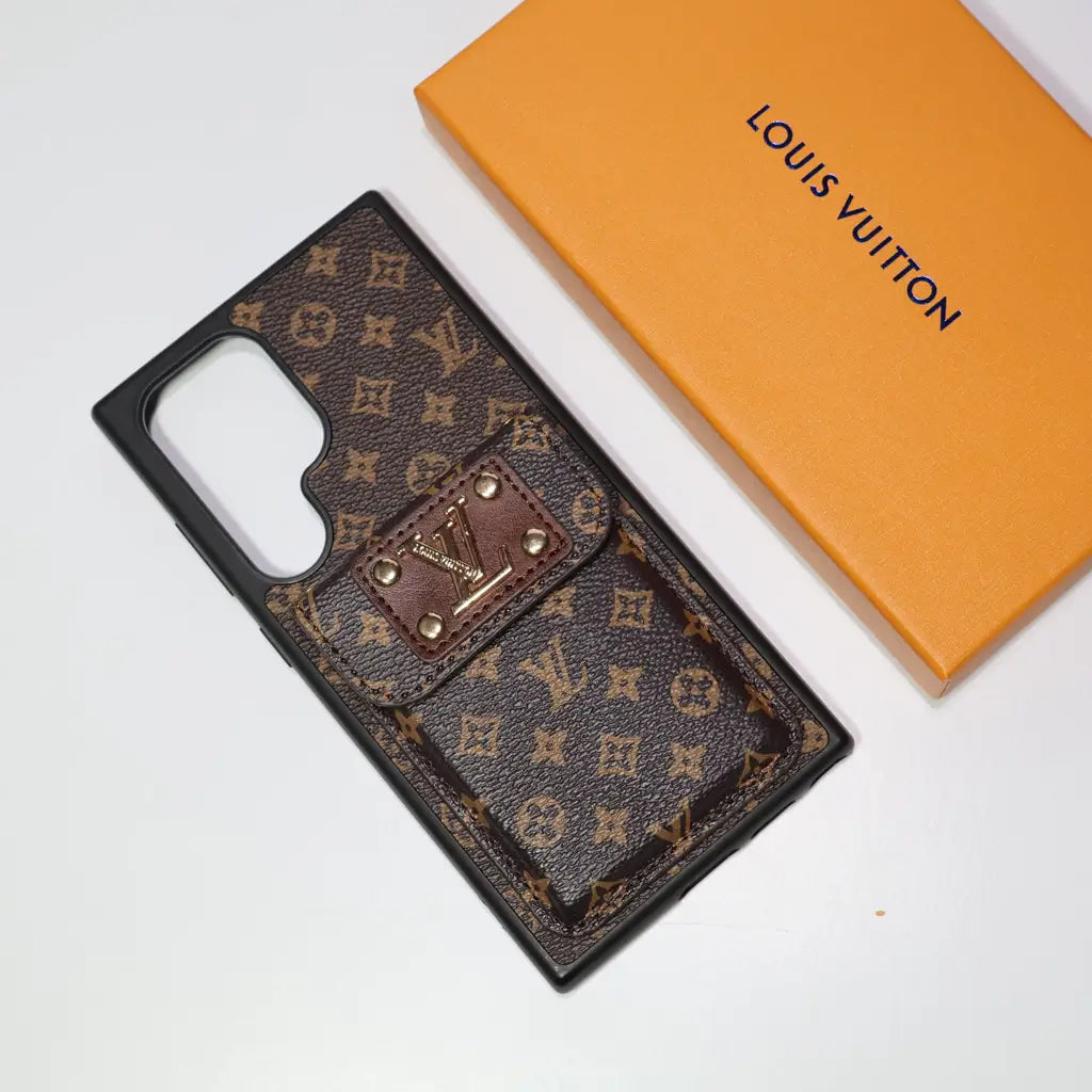 Luxury Case Card Holder for Samsung Galaxy S22-S26 Series