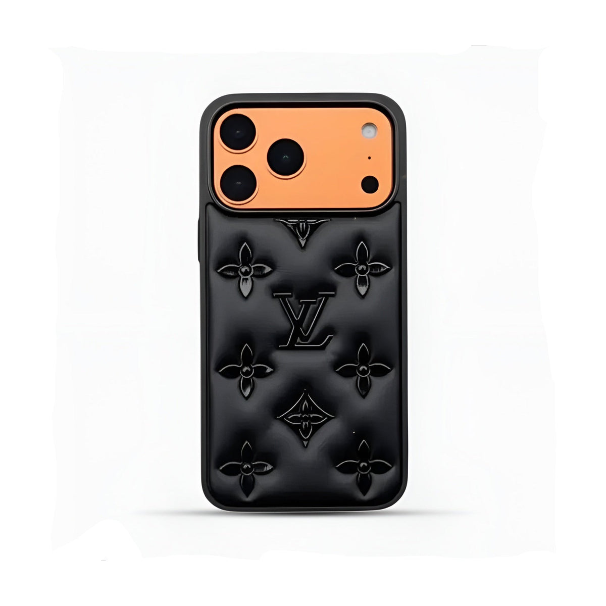 Luxury Monogram Designer Leather Cover For iPhone 12-18 Pro & Pro Max